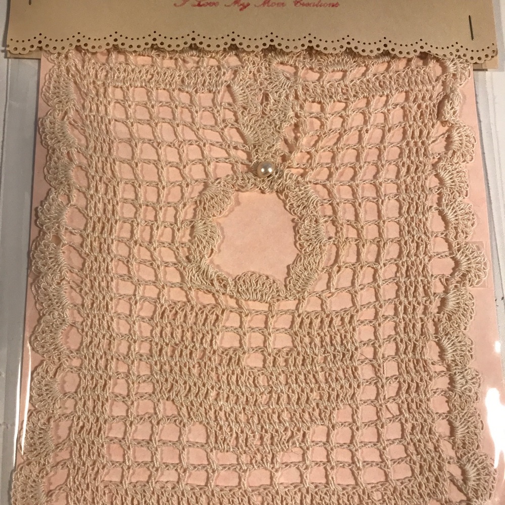 Cottagecore Baby Bib-Victorian Style (off white)